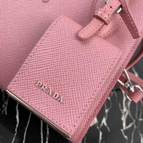 pra*a saffiano leather pra*a monoCh*0me bag