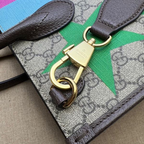 G*u*i medium tote with interlocking g