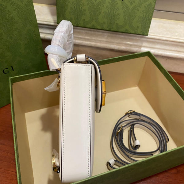 G*u*i bamboo mini handbag