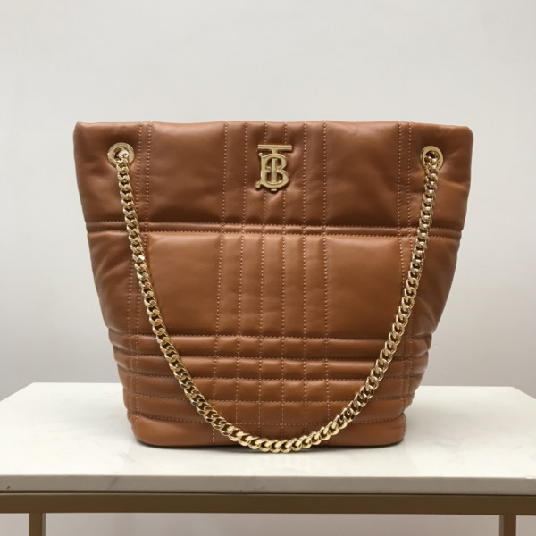 B**rry medium quilted lambskin lola bucket bag