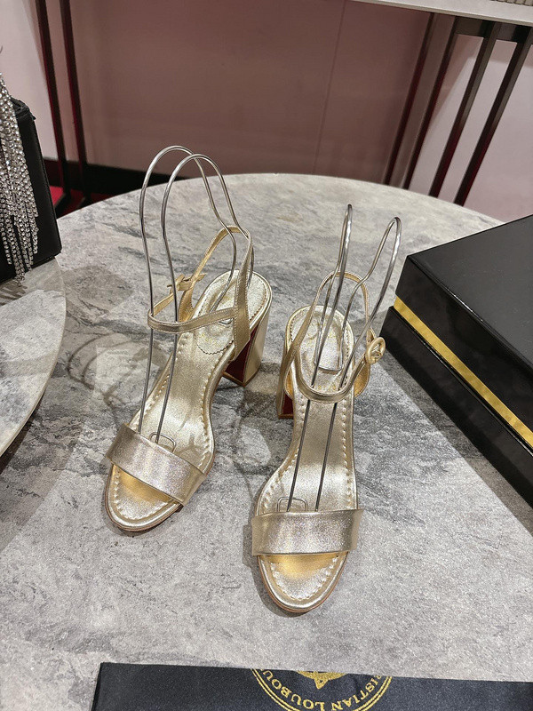 Ch**an louboutin heels sandal - 8.5cm