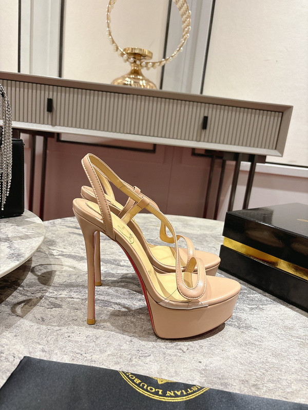 Ch**an louboutin heels sandal - 15cm