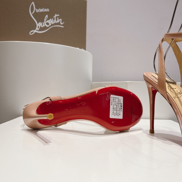 Ch**an louboutin ankle strap sandal