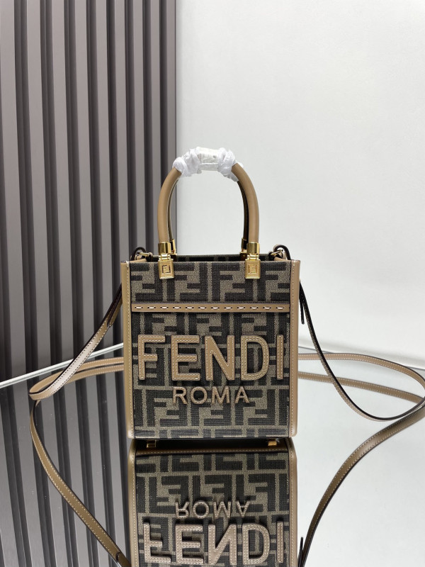 F**di mini sunshine shopper-16.5x6x17.5cm