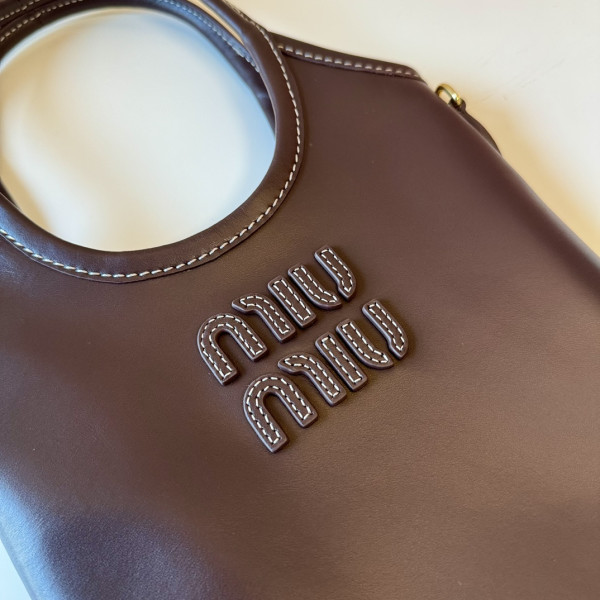 M*um*u ivy leather handbag mini