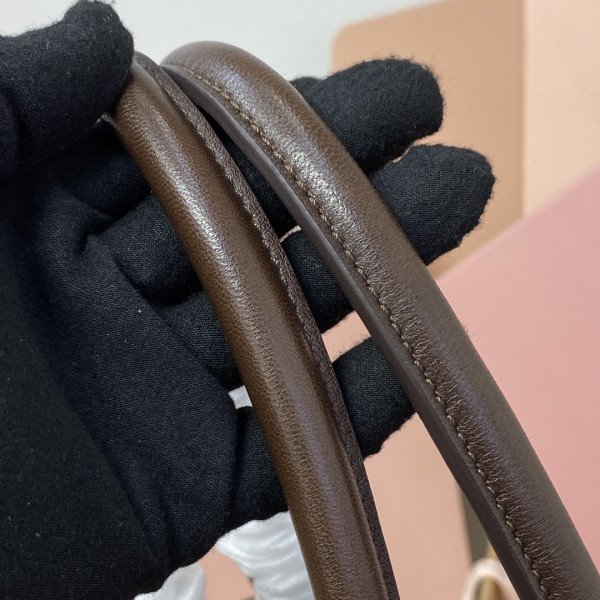 M*um*u aventure nappa leather bag