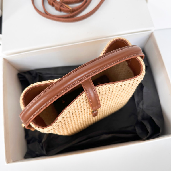 Y*L le 37 mini in raffia -15*13*6cm