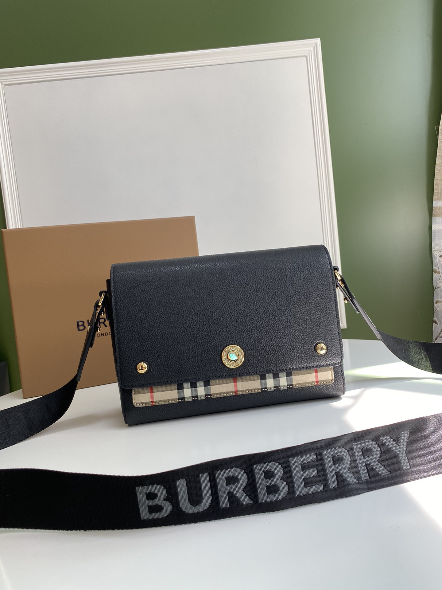B**rry note crossbody bag-25-8.5-18cm